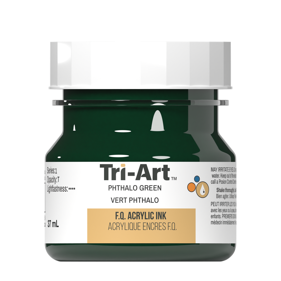 Tri-Art Ink - Phthalo Green - 37mL - Art Noise