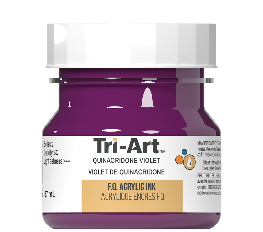 Tri-Art Ink - Quinacridone Violet - 37mL - Art Noise