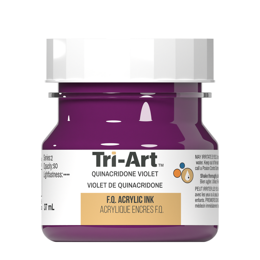 Tri-Art Ink - Quinacridone Violet - 37mL - Art Noise