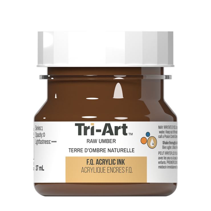 Tri-Art Ink - Raw Umber - 37mL - Art Noise