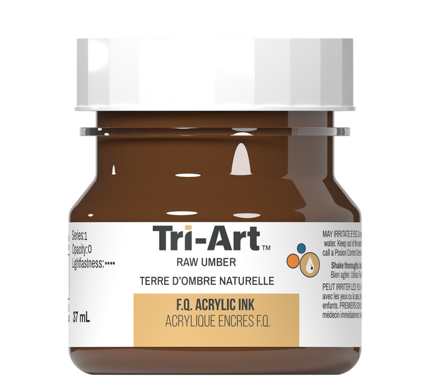 Tri-Art Ink - Raw Umber - 37mL - Art Noise