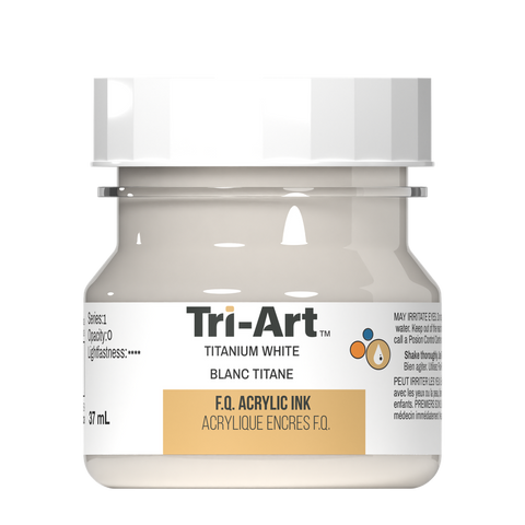 Tri-Art Ink - Titanium White - 37mL - Art Noise Tri-Art Ink - Titanium White - 37mL Triart product_type art-noise.myshopify.com tri-art-ink-titanium-white-37ml