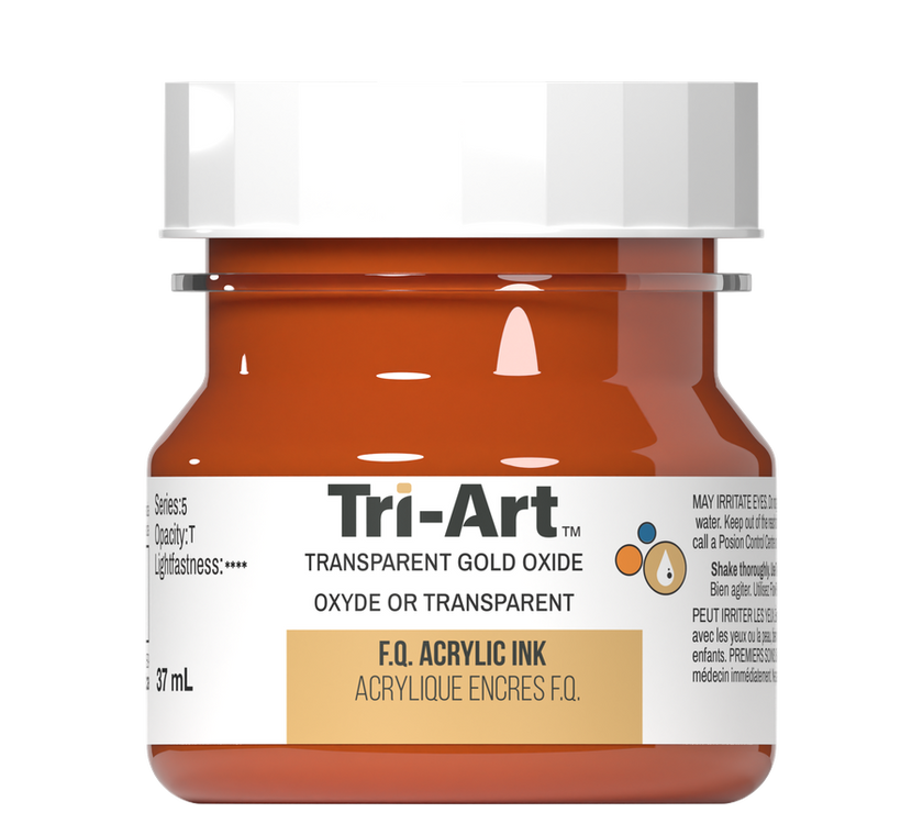 Tri-Art Ink - Transparent Gold Oxide - 37mL - Art Noise
