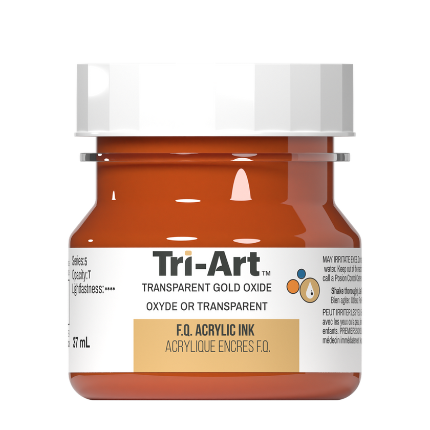 Tri-Art Ink - Transparent Gold Oxide - 37mL - Art Noise