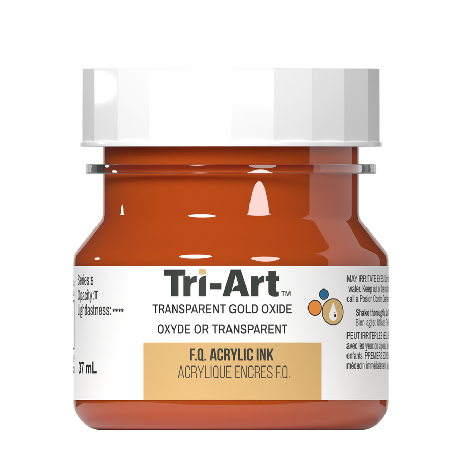 Tri-Art Ink - Transparent Gold Oxide - 37mL - Art Noise