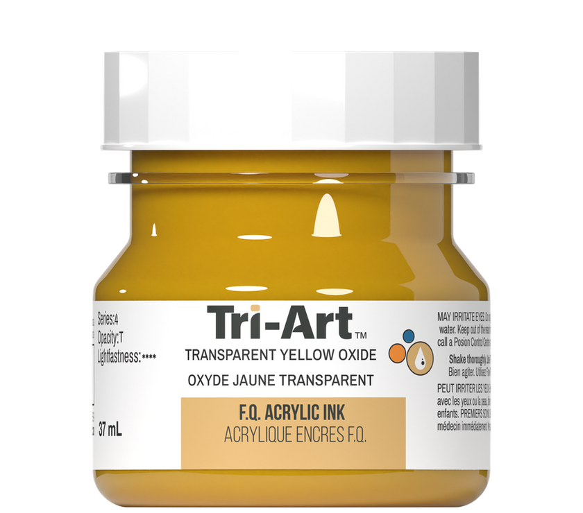 Tri-Art Ink - Transparent Yellow Oxide - 37mL - Art Noise
