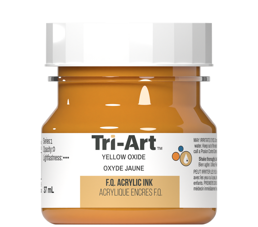 Tri-Art Ink - Yellow Oxide - 37mL - Art Noise