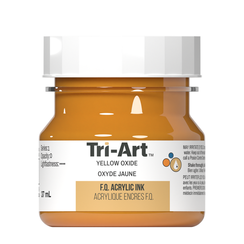 Tri-Art Ink - Yellow Oxide - 37mL - Art Noise