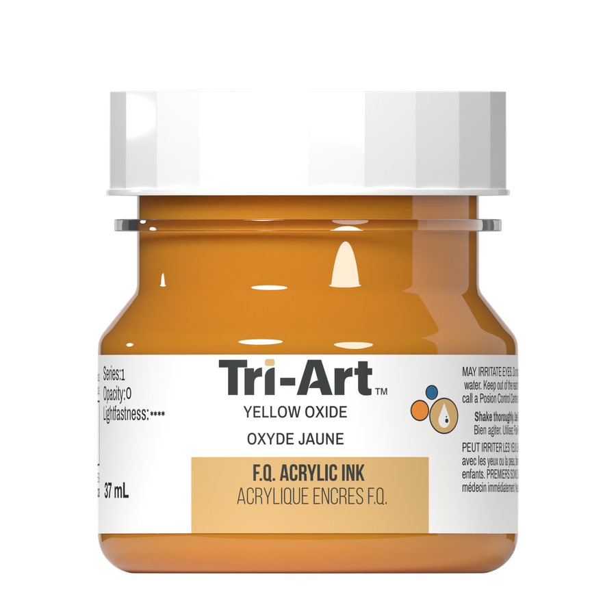 Tri-Art Ink - Yellow Oxide - 37mL - Art Noise