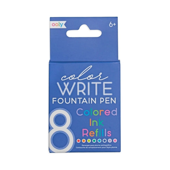 OOLY - Color Write Fountain Pens Colored Ink Refills - Art Noise