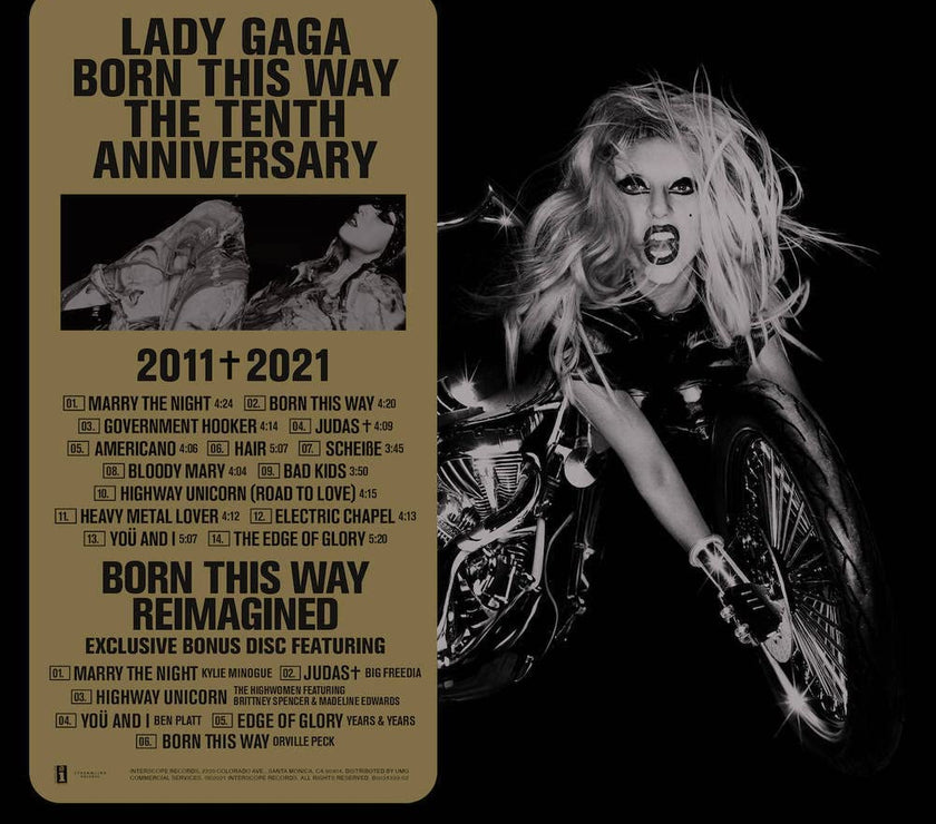 Lady Gaga – Born This Way (The Tenth Anniversary) / Born This Way Reimagined (LP) - Art Noise