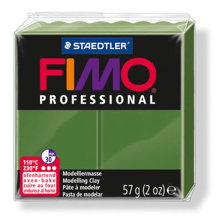 Staedtler-Mars - Modelling Clay Fimo Professional - Leaf green (4443467710551)