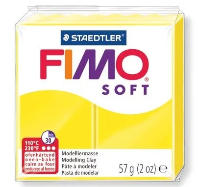 Staedtler-Mars - Modelling Clay Fimo Soft - Lemon (4443466793047)