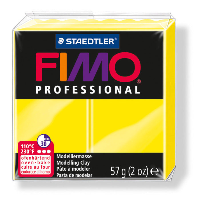 Staedtler-Mars - Modelling Clay Fimo Professional - Lemon yellow (4443466235991)