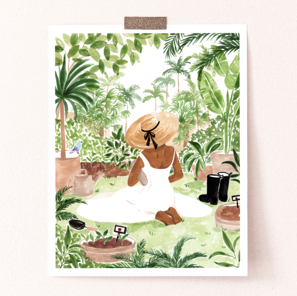 Sabina Fenn - Little Gardener Art Print - Art Noise