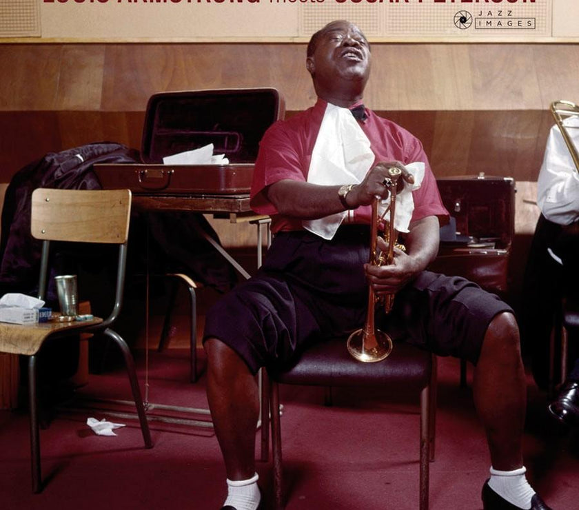 Louis Armstrong & Oscar Peterson - Louis Armstrong Meets Oscar Peterson (LP) - Art Noise