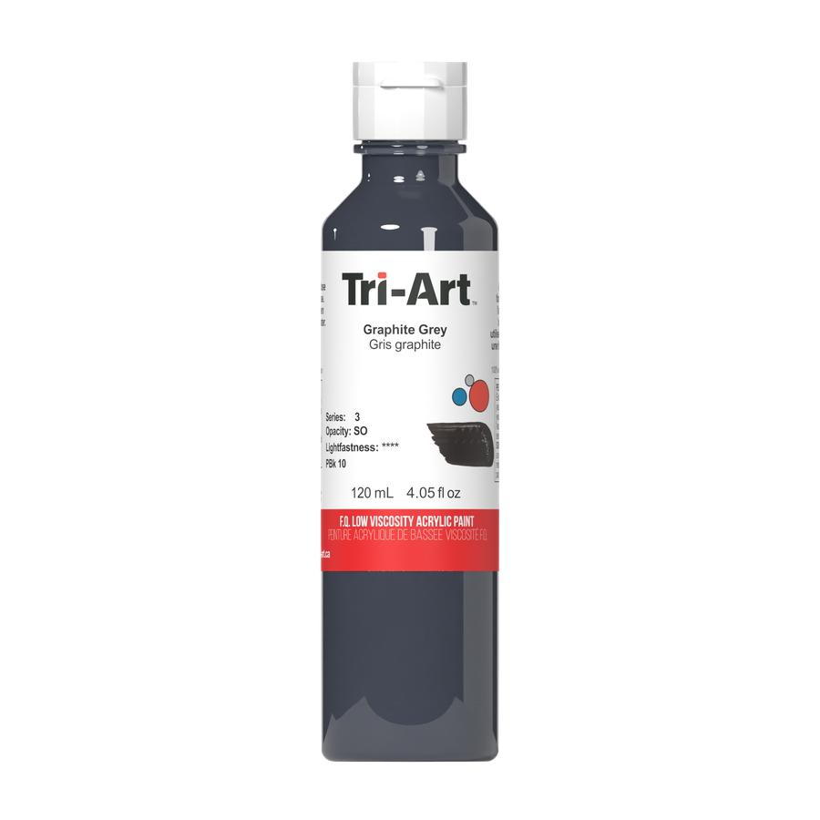Tri-Art Low Viscosity - Graphite Grey - Art Noise