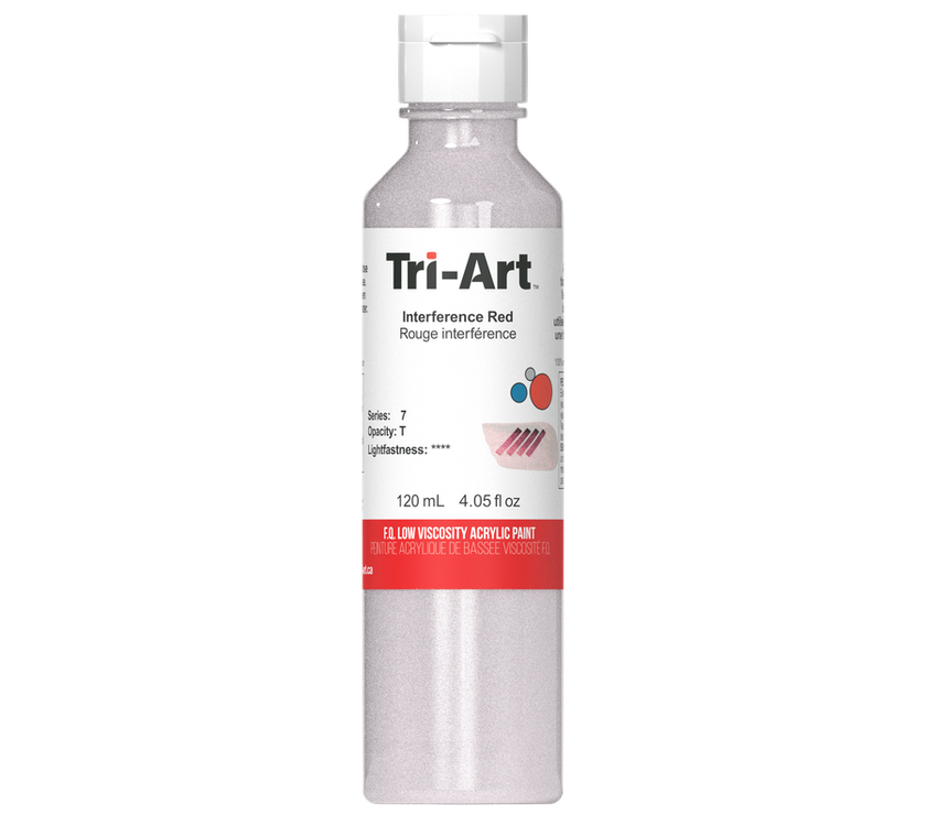 Tri-Art Low Viscosity - Interference Red - Art Noise