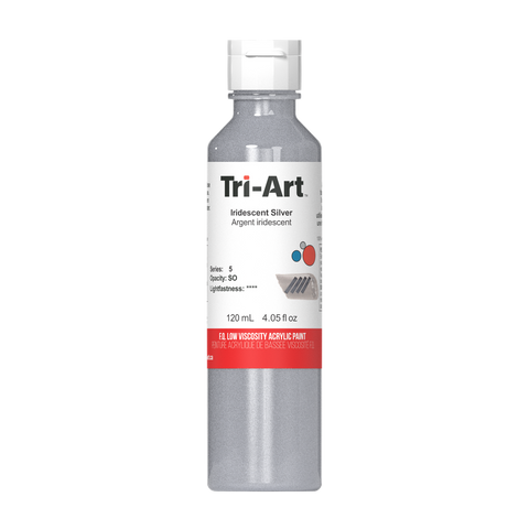Tri-Art Low Viscosity - Iridescent Silver - Art Noise