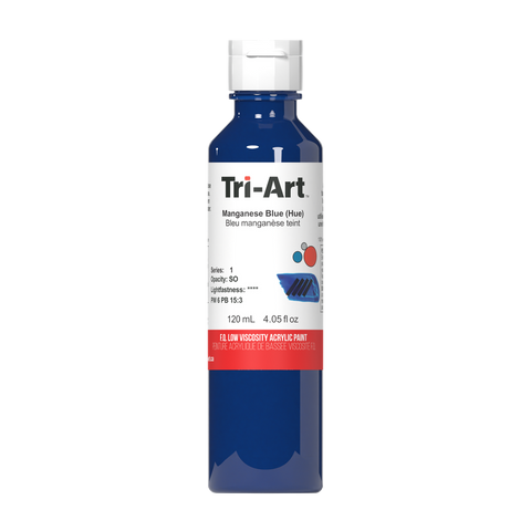 Tri-Art Low Viscosity - Manganese Blue Hue - Art Noise
