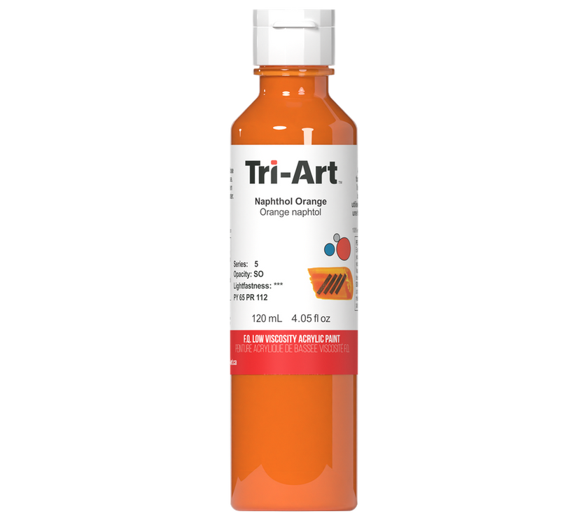 Tri-Art Low Viscosity - Naphthol Orange - 34mL - Art Noise