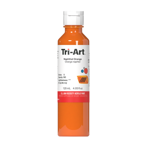 Tri-Art Low Viscosity - Naphthol Orange - 34mL - Art Noise