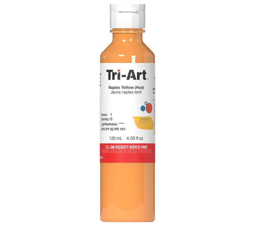 Tri-Art Low Viscosity - Naples Yellow Hue - Art Noise