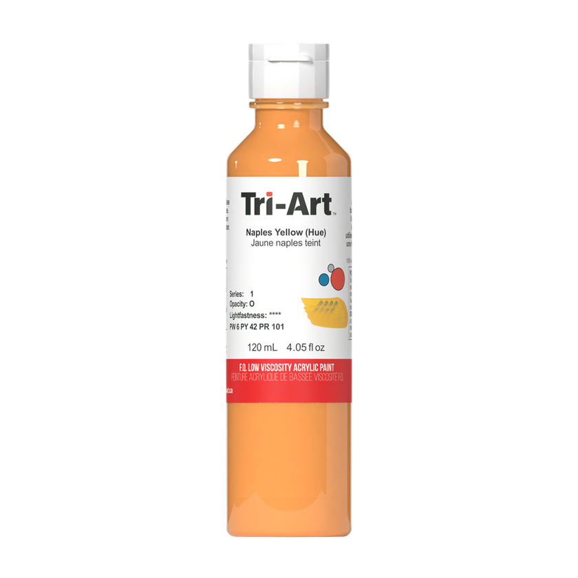 Tri-Art Low Viscosity - Naples Yellow Hue - Art Noise