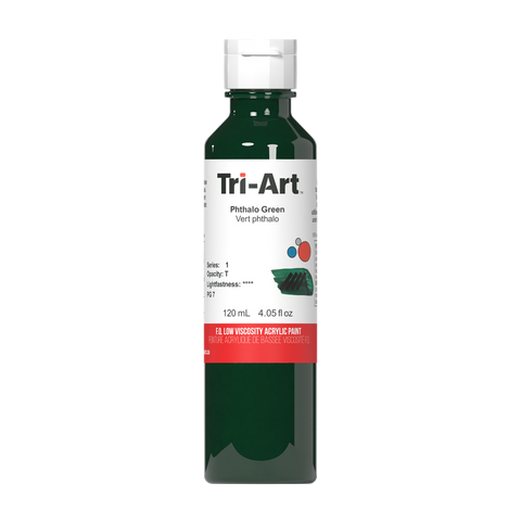Tri-Art Low Viscosity - Phthalo Green - 34mL - Art Noise