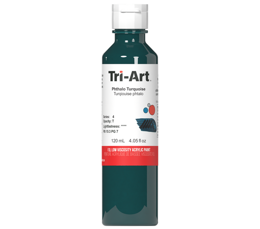 Tri-Art Low Viscosity - Phthalo Turquoise - Art Noise
