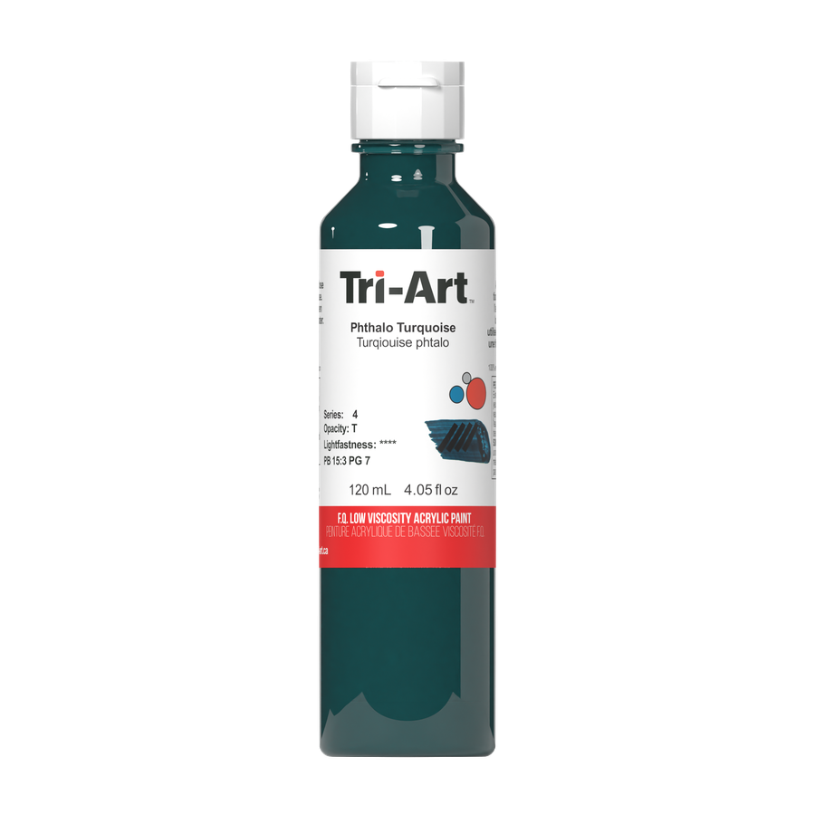 Tri-Art Low Viscosity - Phthalo Turquoise - Art Noise