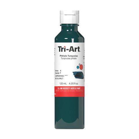 Tri-Art Low Viscosity - Phthalo Turquoise - Art Noise