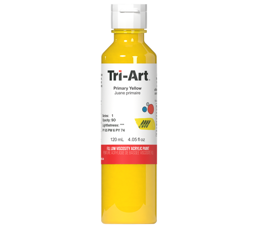 Tri-Art Low Viscosity - Primary Yellow - Art Noise