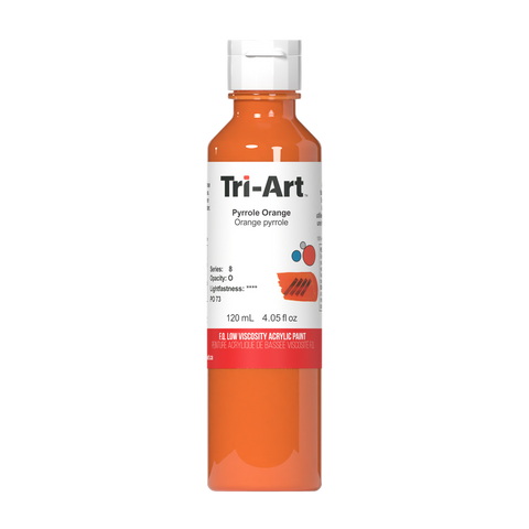 Tri-Art Low Viscosity - Pyrrole Orange - Art Noise