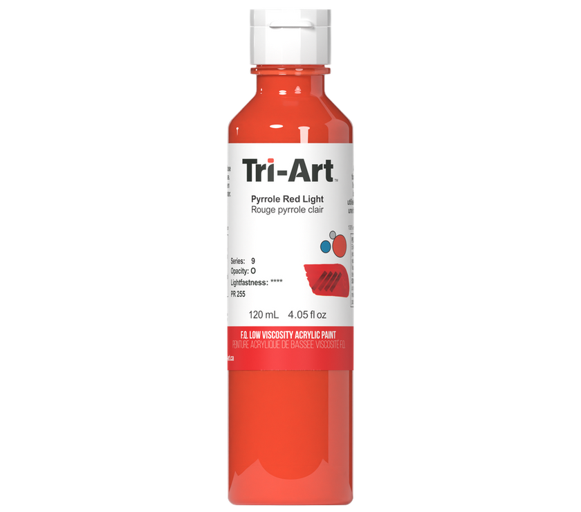 Tri-Art Low Viscosity - Pyrrole Red Light - Art Noise