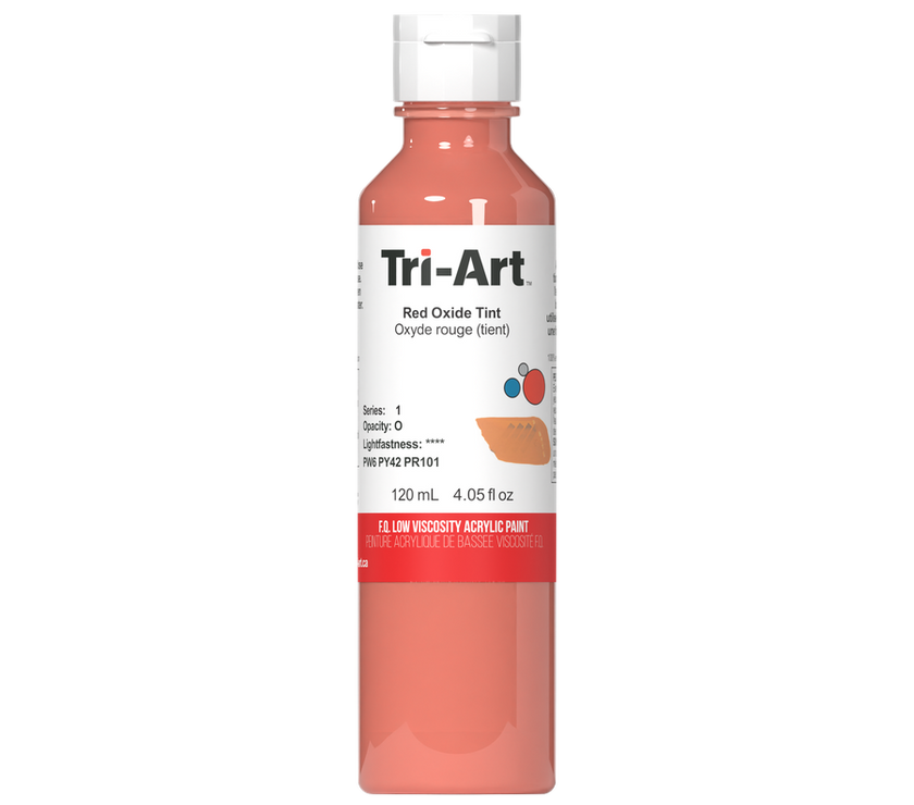 Tri-Art Low Viscosity - Red Oxide Tint - Art Noise