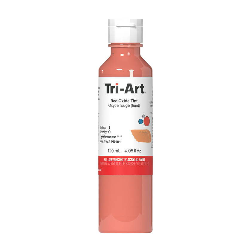 Tri-Art Low Viscosity - Red Oxide Tint - Art Noise
