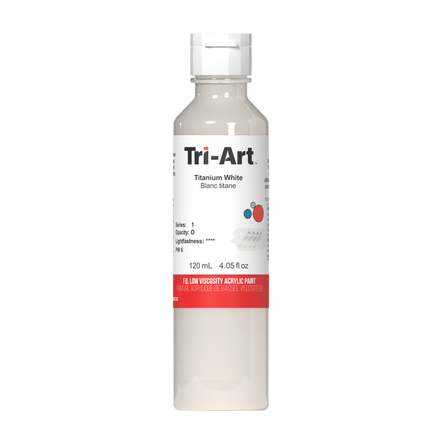 Tri-Art Low Viscosity - Titanium White - Art Noise