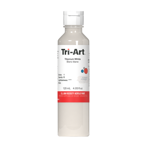 Tri-Art Low Viscosity - Titanium White - Art Noise