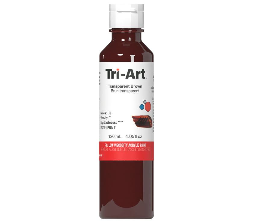 Tri-Art Low Viscosity - Transparent Brown - Art Noise