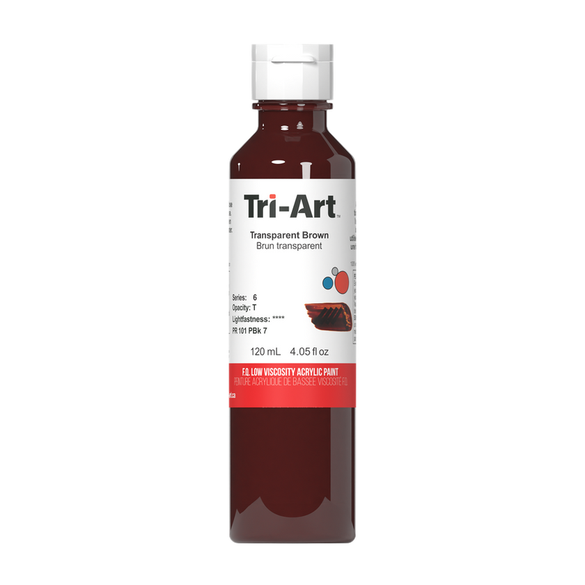 Tri-Art Low Viscosity - Transparent Brown - Art Noise