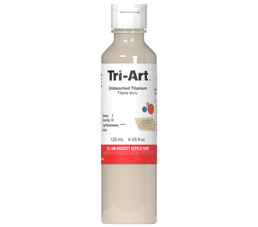 Tri-Art Low Viscosity - Unbleached Titanium - Art Noise