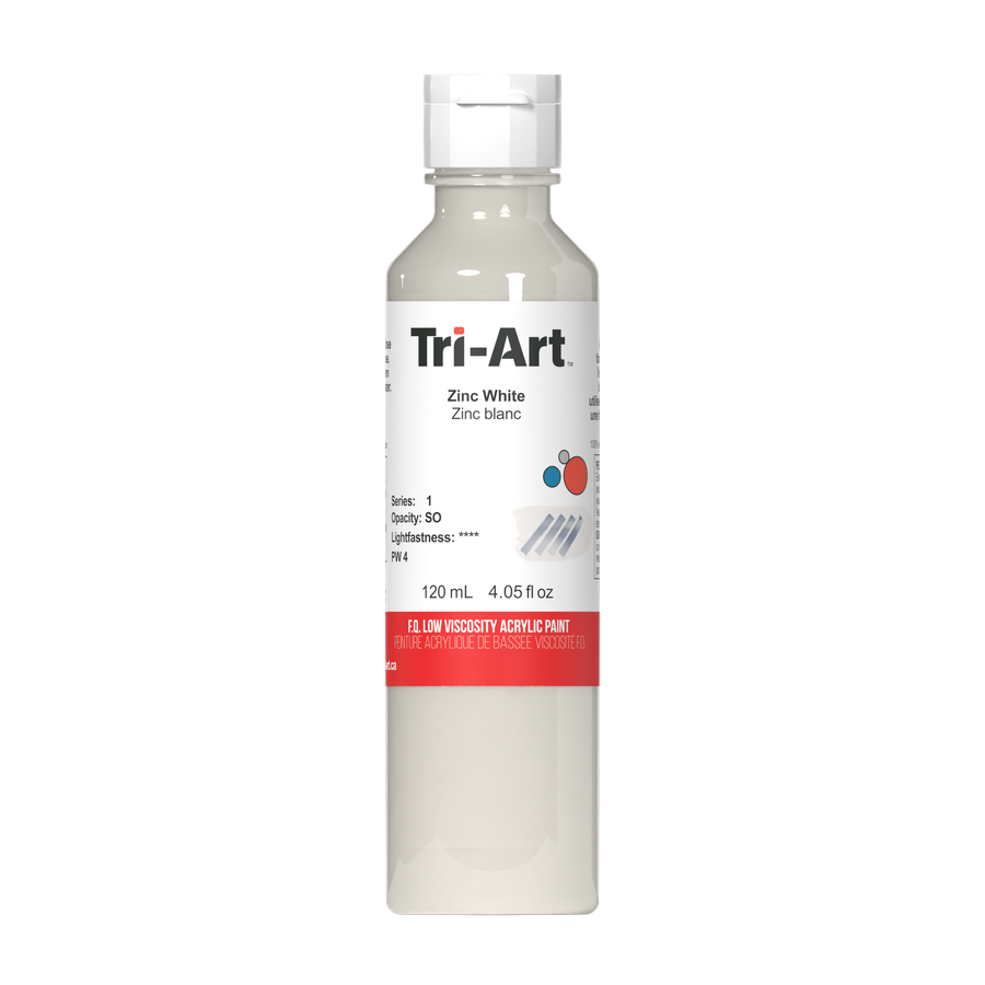 Tri-Art Low Viscosity - Zinc White - Art Noise