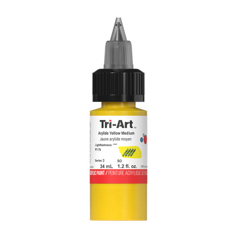 Tri-Art Low Viscosity - Arylide Yellow Medium - Art Noise