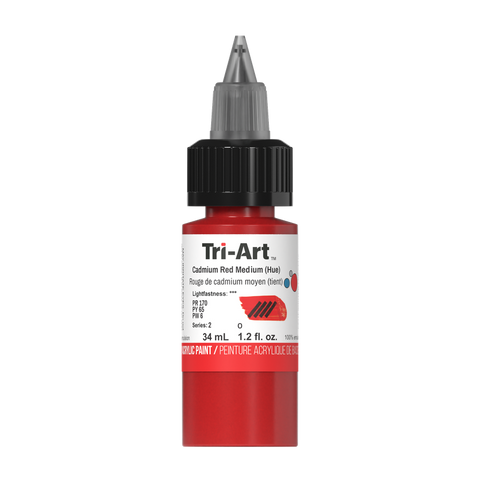 Tri-Art Low Viscosity - Cadmium Red Med Hue - Art Noise