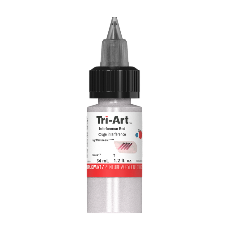 Tri-Art Low Viscosity - Interference Red - Art Noise