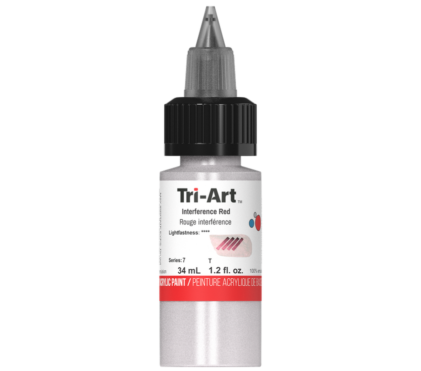 Tri-Art Low Viscosity - Interference Red - Art Noise