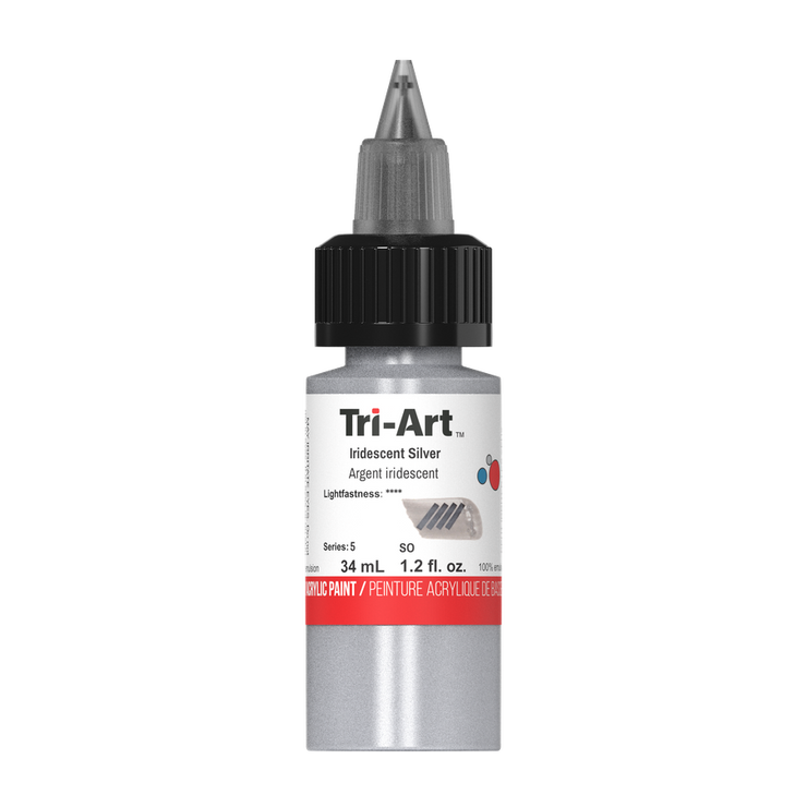 Tri-Art Low Viscosity - Iridescent Silver - Art Noise