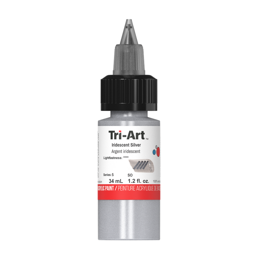 Tri-Art Low Viscosity - Iridescent Silver - Art Noise