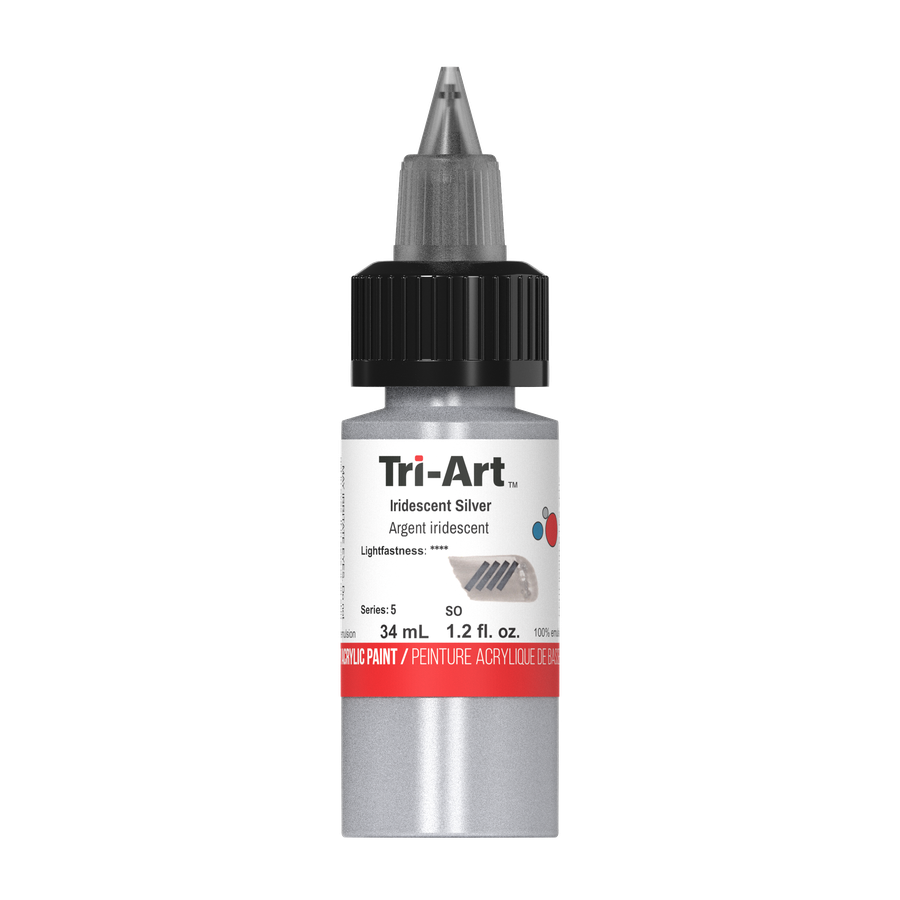 Tri-Art Low Viscosity - Iridescent Silver - Art Noise